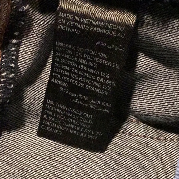 sac326 👖 Mid-Rise Skinny Stretch Slim Crop w/27.5" Inseam WHBM - Picture 5 of 6